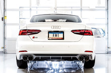 Load image into Gallery viewer, AWE Tuning Audi B9 S4 Track Edition Exhaust - Non-Resonated (Silver 102mm Tips) Catback AWE Tuning