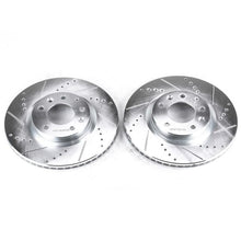 Load image into Gallery viewer, Power Stop 04-08 Mazda RX-8 Front Evolution Drilled & Slotted Rotors - Pair Brake Rotors - Slot & Drilled PowerStop