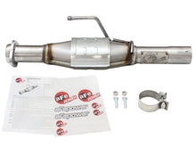 Load image into Gallery viewer, aFe Power Direct Fit Catalytic Converter Replacements Rear 04-06 Jeep Wrangler (TJ/LJ) I6-4.0L Catalytic Converter Direct Fit aFe