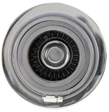Load image into Gallery viewer, K&N Universal Filter Chrome Round Tapered White - 4in Flange ID x 1.125in Flange Length x 5.5in H Air Filters - Universal Fit K&N Engineering