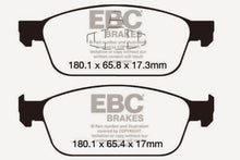 Load image into Gallery viewer, EBC 12+ Ford Focus 2.0 Turbo ST Greenstuff Front Brake Pads Brake Pads - Performance EBC