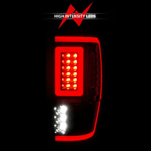 Load image into Gallery viewer, ANZO 19-22 Ford Ranger Full LED Taillights w/ Lightbar Sequential Signal Black Housing/Clear Lens Tail Lights ANZO