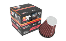 Load image into Gallery viewer, K&N Universal Chrome Filter 2.063in Flange ID x 3.5in Base OD x 2in Top OD x 4in H Air Filters - Universal Fit K&N Engineering