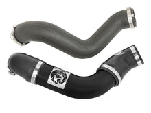 Load image into Gallery viewer, aFe BladeRunner Intercooler Tubes Black Hot/Cold Side for 15-16 Ford Mustang EcoBoost I4-2.3L (t) Intercoolers aFe