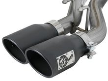 Load image into Gallery viewer, aFe Rebel Series Cat-Back 2.5in Dual Center Exit SS Exhaust w/ Black Tips 07-14 Jeep Wrangler V6 Catback aFe