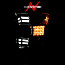 Load image into Gallery viewer, ANZO 15-17 Ford F-150 Proj Headlights w/ Plank Style Design Chrome w/ Amber Sequential Turn Signal Headlights ANZO
