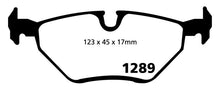 Load image into Gallery viewer, EBC 99-02 BMW Z3 2.5 Yellowstuff Rear Brake Pads Brake Pads - Performance EBC