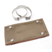 Load image into Gallery viewer, DEI Pipe Shield w/Stainless Steel Clamps - 4in x 8in - Titanium Thermal Sleeves DEI