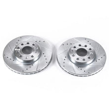 Load image into Gallery viewer, Power Stop 10-13 Audi A3 Front Evolution Drilled & Slotted Rotors - Pair Brake Rotors - Slot & Drilled PowerStop