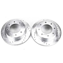 Load image into Gallery viewer, Power Stop 03-19 Chevrolet Express 2500 Rear Evolution Drilled & Slotted Rotors - Pair Brake Rotors - Slot & Drilled PowerStop