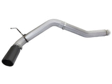 Load image into Gallery viewer, aFe Atlas Exhaust 5in DPF-Back Al Steel 2016 Nissan Titan XD V8-5.0L Black Tip DPF Back aFe