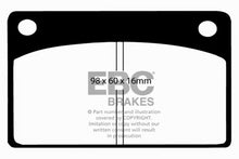 Load image into Gallery viewer, EBC 66-68 Volvo 140 1.8 Greenstuff Front Brake Pads Brake Pads - Performance EBC