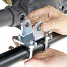 Load image into Gallery viewer, RockJock JK Currectlync Steering Sys. w/Flipped Drag Link 1.65in Dia. Tie Rod 1.3in Dia. w/Hardware Steering Knuckles & Spindles RockJock