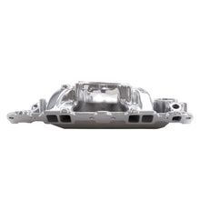 Load image into Gallery viewer, Edelbrock SBC Perf Air Gap Manifold Polished Intake Manifolds Edelbrock