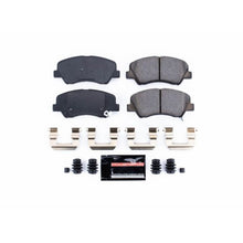 Load image into Gallery viewer, Power Stop 12-19 Hyundai Accent Front Z23 Evolution Sport Brake Pads w/Hardware Brake Pads - Performance PowerStop