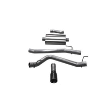 Load image into Gallery viewer, Corsa 20-24 Jeep Gladiator JT 3.6L Single Side Exit Cat-Back Exhaust System w/ Single 4in Black Tip Catback CORSA Performance
