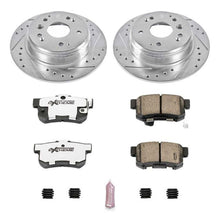 Load image into Gallery viewer, Power Stop 04-08 Acura TL Rear Z26 Street Warrior Brake Kit Brake Kits - Performance D&S PowerStop
