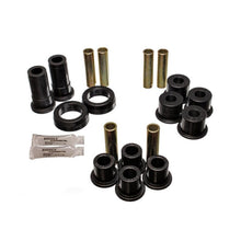 Load image into Gallery viewer, Energy Suspension 91-94 Ford Explorer/Bronco II 2WD/4WD Black Rear Leaf Spring Bushing Set Bushing Kits Energy Suspension
