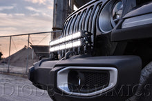 Load image into Gallery viewer, Diode Dynamics 18-21 Jeep JL Wrangler/Gladiator SS30 Bumper Bracket Kit - Amber Combo (Single) Light Bars & Cubes Diode Dynamics
