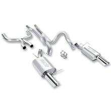 Load image into Gallery viewer, Borla 2011-2012 Mustang GT 5.0L 8cyl 6spd RWD Agressive ATAK Catback Exhaust Catback Borla