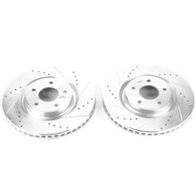 Load image into Gallery viewer, Power Stop 14-19 Nissan Rogue Front Evolution Drilled & Slotted Rotors - Pair Brake Rotors - Slot & Drilled PowerStop