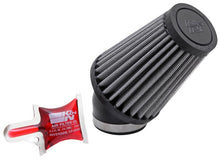 Load image into Gallery viewer, K&N Universal Rubber Filter Round Tapered 3in Base OD x 2in Top OD x 4in H - 73-78 Honda ATC90 Air Filters - Universal Fit K&N Engineering