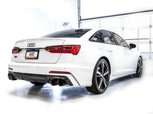 Load image into Gallery viewer, AWE Tuning 19-23 Audi C8 S6/S7 2.9T V6 AWD Track Edition Exhaust - Diamond Black Tips Catback AWE Tuning