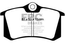 Load image into Gallery viewer, EBC 10-13 Audi A3 2.0 TD Greenstuff Rear Brake Pads Brake Pads - Performance EBC
