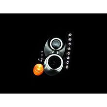 Load image into Gallery viewer, ANZO 2003-2007 Infiniti G35 Projector Headlights w/ Halo Black (CCFL) (HID Compatible) Headlights ANZO