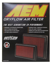 Load image into Gallery viewer, AEM 2019 Chevrolet Silverado 1500 V8-5.3L F/I DryFlow Air Filter Air Filters - Drop In AEM Induction