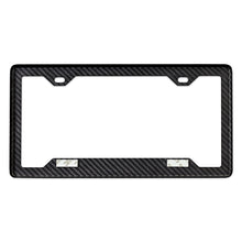 Load image into Gallery viewer, Mishimoto Carbon Fiber License Plate Frame - Gloss Apparel Mishimoto