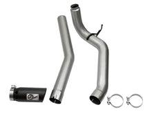 Load image into Gallery viewer, aFe LARGE Bore HD DPF-Back SS Exhaust w/ Black Tip 2016 Nissan Titan XD V8-5.0L (td) DPF Back aFe