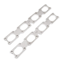 Load image into Gallery viewer, Stainless Works Chevrolet LT5 Flat Rectangular Port Header 304SS Exhaust Flanges 2in Primaries Flanges Stainless Works