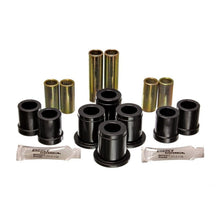 Load image into Gallery viewer, Energy Suspension 1980-86 Nissan 720 Truck 2WD/4WD Black Front Control Arm Bushing Set Bushing Kits Energy Suspension