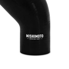 Load image into Gallery viewer, Mishimoto Silicone Reducer Coupler 45 Degree 3in to 3.25in - Black Silicone Couplers & Hoses Mishimoto