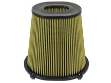 Load image into Gallery viewer, aFe Quantum Pro-Guard 7 Air Filter Inverted Top - 5in Flange x 9in Height - Oiled PG7 Cold Air Intakes aFe