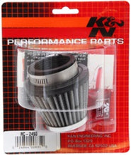 Load image into Gallery viewer, K&N Universal Chrome Filter - Round Tapered - 3in Base OD x 2in Top OD x 2.375in H Air Filters - Universal Fit K&N Engineering