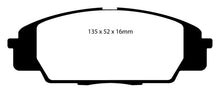 Load image into Gallery viewer, EBC 07-11 Acura CSX (Canada) 2.0 Type S Redstuff Front Brake Pads Brake Pads - Performance EBC