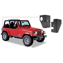 Load image into Gallery viewer, Bushwacker 97-06 Jeep Wrangler Trail Armor Rear Corners - Black Body Armor & Rock Rails Bushwacker