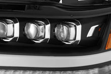 Load image into Gallery viewer, AlphaRex 19-20 Ram 1500HD NOVA LED Proj Headlight Plank Style Matte Blk w/Activ Light/Seq Signal/DRL Headlights AlphaRex