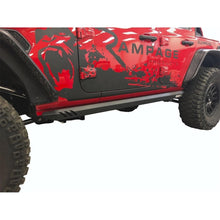 Load image into Gallery viewer, Rampage 2018-2019 Jeep Wrangler(JL) Unlimited Sport 4-Door Rock Rail - Black Side Steps Rampage
