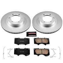 Load image into Gallery viewer, Power Stop 03-09 Lexus GX470 Front Z17 Evolution Geomet Coated Brake Kit Brake Kits - Performance Blank PowerStop