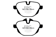 Load image into Gallery viewer, EBC 11+ BMW X3 2.0 Turbo (F25) Redstuff Rear Brake Pads Brake Pads - Performance EBC