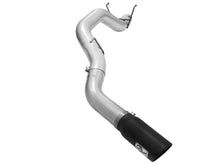 Load image into Gallery viewer, aFe Atlas 5in DPF-Back Aluminized Steel Exh Dodge RAM Diesel 13-14 L6-6.7L Mega Cab w/ Black Tip DPF Back aFe