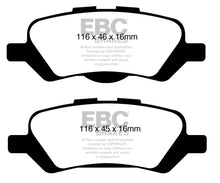 Load image into Gallery viewer, EBC 08+ Toyota Venza 2.7 Greenstuff Rear Brake Pads Brake Pads - Performance EBC