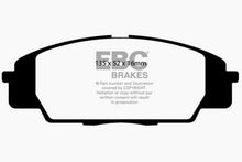 Load image into Gallery viewer, EBC 07-11 Acura CSX (Canada) 2.0 Type S Ultimax2 Front Brake Pads Brake Pads - OE EBC