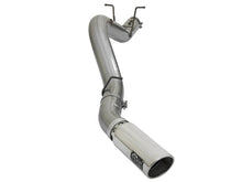 Load image into Gallery viewer, aFe LARGE BORE HD 5in 409-SS DPF-Back Exhaust w/Polished Tip 2017 GM Duramax V8-6.6L (td) L5P DPF Back aFe