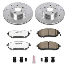 Load image into Gallery viewer, Power Stop 05-06 Saab 9-2X Front Z26 Street Warrior Brake Kit Brake Kits - Performance D&S PowerStop
