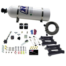 Load image into Gallery viewer, Nitrous Express Dual/4150/Gasoline Nitrous Kit (50-300HP) w/15lb Bottle Nitrous Systems Nitrous Express