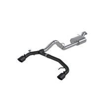 Load image into Gallery viewer, MBRP 21-22 Ford Bronco 2.3/2.7L EcoBoost 2/4-Dr 3in Catback Dual Split Rear Exit BLK AL Catback MBRP